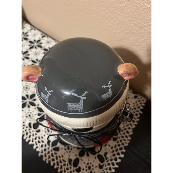 Reindeer canister candy jar - Picture 5 of 8